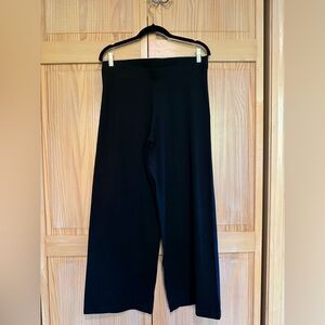 NWT Old Navy High Waist Black Wide-Leg Leggings